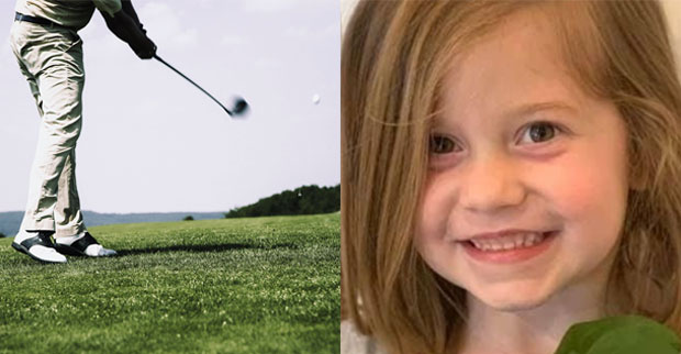 미국 유타주에서 아버지가 친 골프공에 맞은 소녀가 사망하는 사건이 발생했다. 오른쪽이 이번 사고로 숨진 아리아 힐./사진=픽사베이 자료사진, 고펀드미