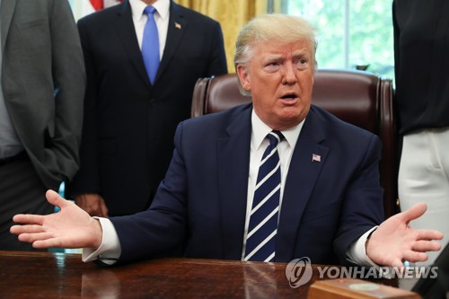 도널드 트럼프 미 대통령 [로이터=연합뉴스]