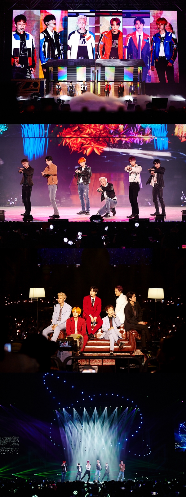 The group EXO completed the fifth performance of the official record.The fifth solo concert EXO Planet #5 - Exploration - (EXO PLANET #5 - EXploration -) of EXO (Suho, Chanyeol, Kai, Dio, Baekhyun, Sehun, Siumin, Chen, and Ray) was held at Olympic Park Gymnastics Stadium in Songpa-gu, Seoul on the 21st.The concert was based on the concept of exploration to leave with EXO. EXO racing at first.Everyone is racing to a hobby, and is attracted to some unknown silver light and goes to another planet.So EXO is exploring other planets, and EXOel (fandom) is together. EXO continued its exploration with EXOel on a colorful stage.The hit songs such as Growl, Overdose, Call Me Baby, Monster, Power, Tempo, Love Shot are the stage of EXOs sword dance and EXOs high-decibel taichangi The mix of the two produced a spectacular performance.In addition, the list includes a large number of regular fifth albums, including Gravity, Sign, 24/7, Ooh La La, Oasis, Bad Dream, Damage, and so on, and new stages that can only be seen in Concert. Rutts in place.Here, EXOs unit and solo stage focused on the charm of each member.First, Baekhyun, who recently released his first solo album, sang UN Village and added sticky choreography that was not before, leading to EXOels shout.Suho, who set up a solo stage with Been Through, a song from the 2017 winter special album, took off his dreamy choreography and released his abs, which clearly revealed the six packs, and received the fans Kim Jun-myeon (real name).Continuing to show off her singing skills with Lights Out, Chen erupted an extraordinary sensibility.EXOs first duo, Sehun & Chanyeol, who is on the 22nd, released the stage for the first time: What a life and You can call it. Will you sit down?The two people who raised the fans sprinkled water on the audience and grabbed the hands of the fans and completed the stage of the youthful yet hip stage.Kai, who finished his sweaty fashion by wearing a vest on his bare body and putting down his pants, showed off his sexy with his unique choreography.EXOs fan service was also outstanding, and the stage structure that connected the main stage, the central stage, and the sub stage together helped EXO get closer to the fans.In particular, EXO took a self-portrait with fans cell phone cameras and interacted with EXOEL, who also responded with a slogan and a TACCHANG event.The members gathered 90,000 viewers with six performances, and EXO showed a sense of ending to the fans who loved them.Chanyeol said, Any philosopher said that human beings die, but I read that humans are born to start, not to die.I was just an ordinary student and was reborn as an EXO, and from that point on, I think it is the beginning of EXO Chanyeol, not Park.I have been with you at the beginning, and I think it is fun to be able to live with you to be happy, not to live to die that fate. With EXOel, we are one, even if we are far away. I hope EXO and EXOel are partners for the rest of their lives.Ill go to Silver Town and keep seeing it, he said, expressing his affection for his fans.