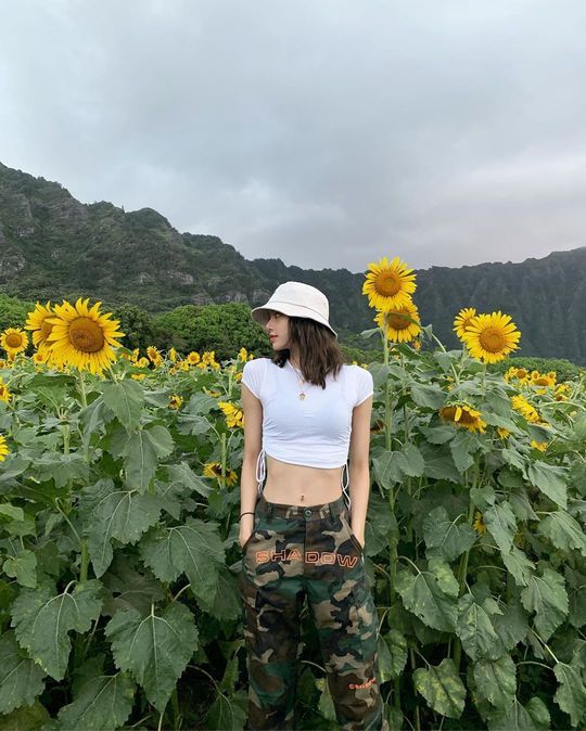 Girl group BLACKPINK Lisa boasted of her sodu beauty.BLACKPINK Lisa posted three photos on SNS on July 25th in the sunflower flower garden.In the photo, Lisa poses among sunflower flowers, taller than her own, with clear abs revealed in crop tops and Lisas face smaller than sunflower flowers drawing attention.Fans who responded to this showed a hot reaction such as you are my sunshine, sunflower, moon and everything my babygirl, MY BEAUTIFUL SUNFLOWER and As beautiful as the sunflower.Meanwhile, BLACKPINK, which Lisa belongs to, has recently completed 32 performances in 23 cities in Asia, North America, Europe and Oceania.The Tokyo Dome will be held in December, the Osaka Kyocera Dome in January next year, and the four dome tours in Japan in the Fukuoka Yahoo Oak Dome in February.Jung Yu-jin