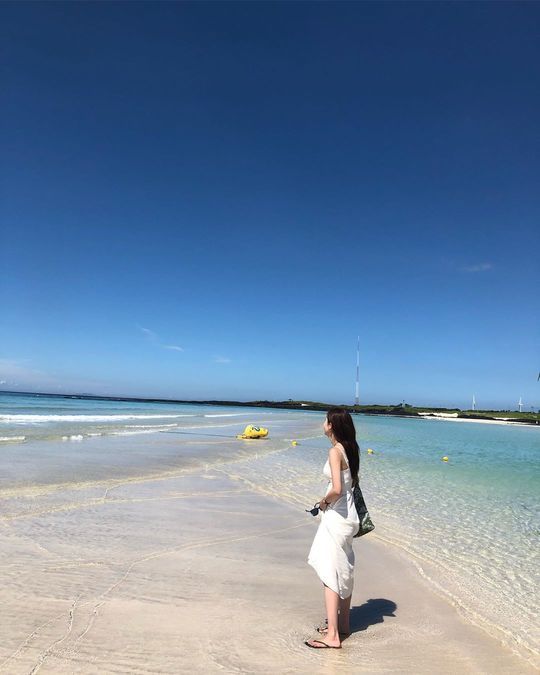 Actor Han Sun-hwa recently revealed his current status.Han Sun-hwa posted a picture on the SNS on July 31 with an article entitled Thank you for soothing the sea in July.The photo shows Han Sun-hwa standing alone on the beach, and a picture-like figure is admiring.Han Sun-hwa appeared in the recently-released OCN drama Save Me 2.hwang hye-jin