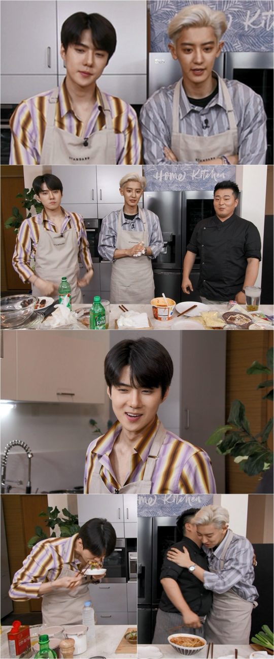 Unit Sehun & Chanyeol of Group EXO informs the convenience store food honey combination.On MBCs My Little TV V2, which will be broadcast on the 2nd, Sehun & Chanyeol will show a cooking version of convenience store food with chef Lee Won-il.Sehun and Chanyeol showed off a strange cook room with convenience store food with a clumsy skill.Lee Won-il, who watched their poor cooking process, appeared as Can I make it?Chef Lee Won-il showed a convenience store version of Jinsu Sungchan, which is said to have been a simple and high-quality feast of food.Seeing chef Lee Won-il, who made amazing quality food in a short time, Sehun could not hide his surprise.Sehun, who ate Lee Won Il convenience store food, was equipped with a clear smile in the world unlike the first time he was chic. When he put food in his mouth and showed his food, Lee Won Il chef said, It was like Ha Jung-woo!Chanyeol was always reacting furiously to Lee Won-ils food, saying that he would show a hug and a mukbang mixed with excitement after eating the meat and ramen made by chef Lee Won-il.In particular, Chanyeol will show off the food that explodes the appetite and steals the gaze when he sees the visual end of the king.
