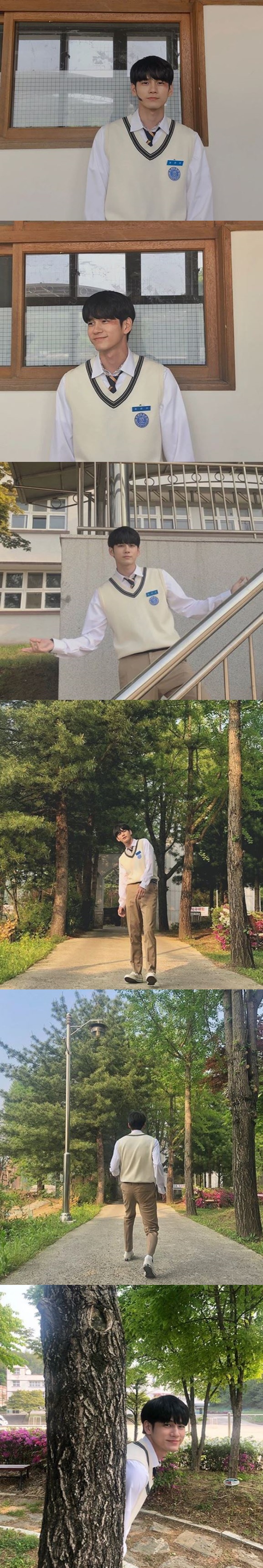 Wanna Ones recent on-ring Seong-woo has been revealed and attracted attention.On the 2nd, Ong Seong-wu released a picture on his instagram with the message The moment of the hospital.The photo shows JTBC Drama on the set of Eighteen Moments, starring Ong Seong-wu.Ong Seong-wu, who plays the role of the character Choi Jun-woo in the play, caught the eye by boasting a warm-hearted visual from various angles.On the other hand, JTBCs drama 18 Moments is an emotional youth drama that looks into the world of pre-youth, which is precarious and immature.Photo: Instagram