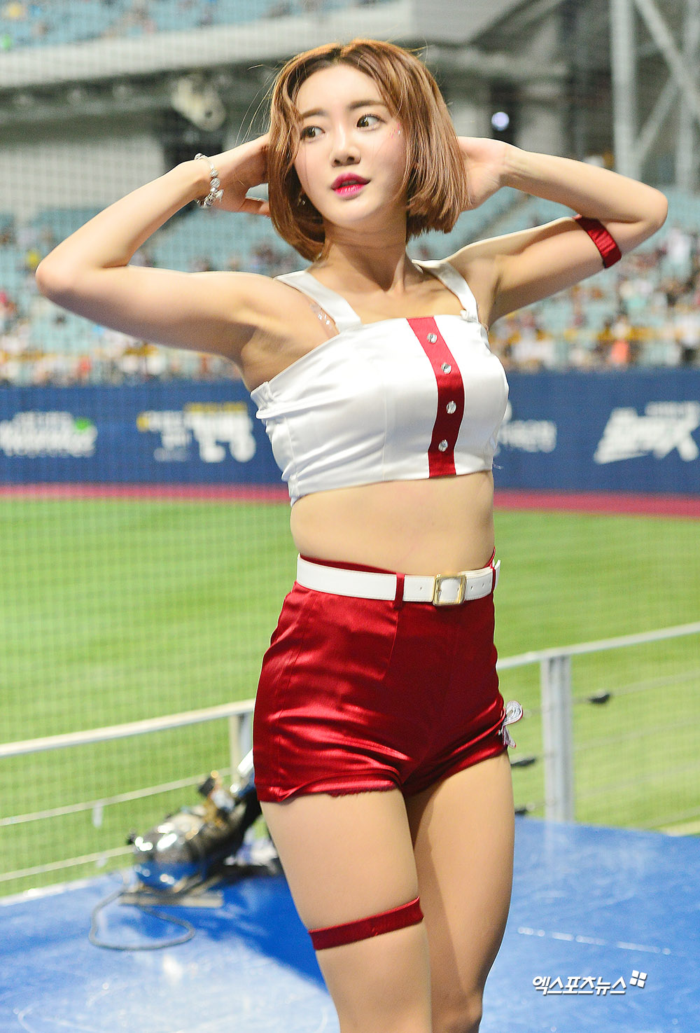 치어리더 이엄지 '뽀얀 우유빛 피부'[엑's HD포토]