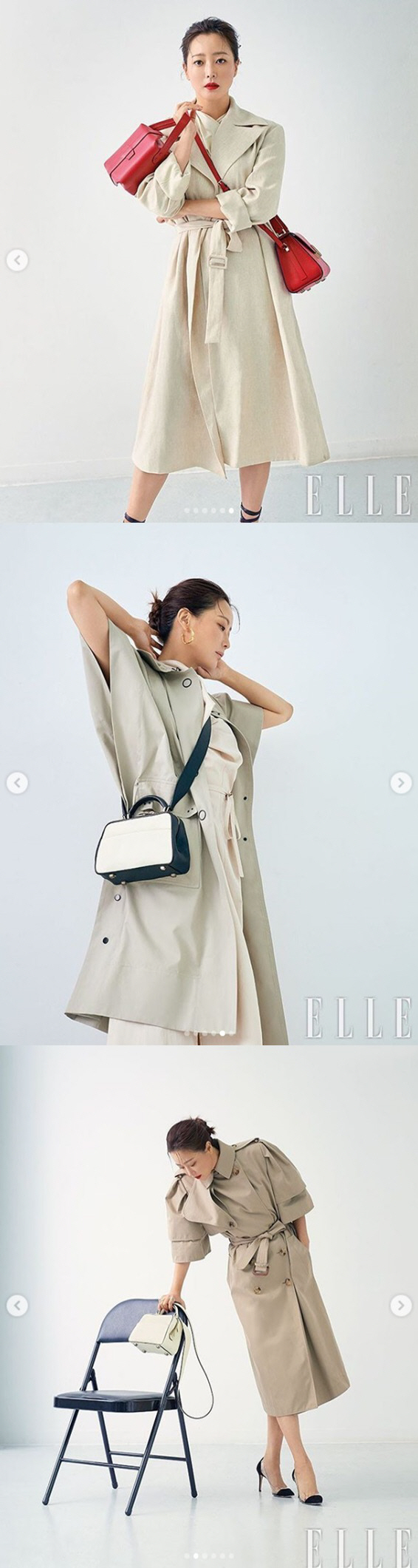 Favorite photoshoot..Kim Hee-sun, a unique Beautiful looks+alluring atmosphere Admiration <p>Kim Hee-sun 7 days to his Instagram to #just a fading #easy suggestion #close all programs calledThe Message: The Bible in Contemporary Langua with fashion magazine Ellewith the public.</p><p>The revealed pictorial belongs to Kim Hee-sun is a black suit and wearing a trench coat, posing and appearance. Unique Beautiful looks and enchanting atmosphere and admire to his own.</p><p> Meanwhile, Kim Hee-sun is the last to broadcast the tvN drama My Room since to start to consideration.</p>