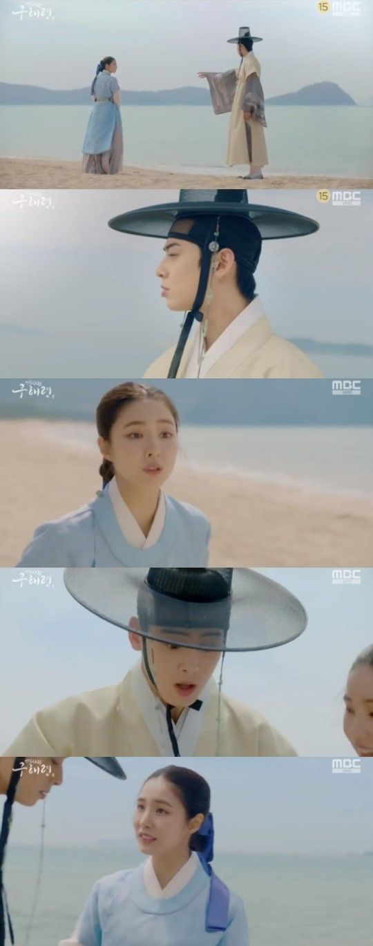 Jung Eun-woo and Shin Se-kyung enjoyed dating at the beach.In the MBC drama Na Hae-ryung, which was broadcast on the 7th, Lee Rim (Jung Eun-woo) and Na Hae-ryung (Shin Se-kyung) who watched the sea were drawn.On this day, Irim left for Pyongyang, where the plague was circulating, along with Na Hae-ryung, who found out that there was a sea on the sea, and took the rescue to the sea.Na Hae-ryung said, While Mama is riding comfortably, I am very tired of walking from Hanyang for two nights and three days, he said. Please do your leisurely undercover alone.Lee said, In fact, I have never been to the beach, he said honestly. I wanted someone to be around this good moment.Na Hae-ryung, who heard Lee Lim, said, Do not look at the eyes only, but do not remember all of them with your fingertips.Meanwhile, Na Hae-ryung is a romance drama depicting the story of Na Hae-ryung, the first problematic woman of Joseon, and Prince Irim, the reversed mother.
