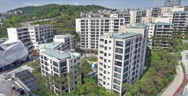 정부가 민간택지 분양가 상한제 적용을 예고하자 시행사들이 잇따라 선분양이나 후분양 대신 ‘임대 후 분양’을 검토하고 있다. 분양가 상한제를 피해 임대 후 분양을 적용한 서울 한남동의 ‘한남더힐’. /한경DB