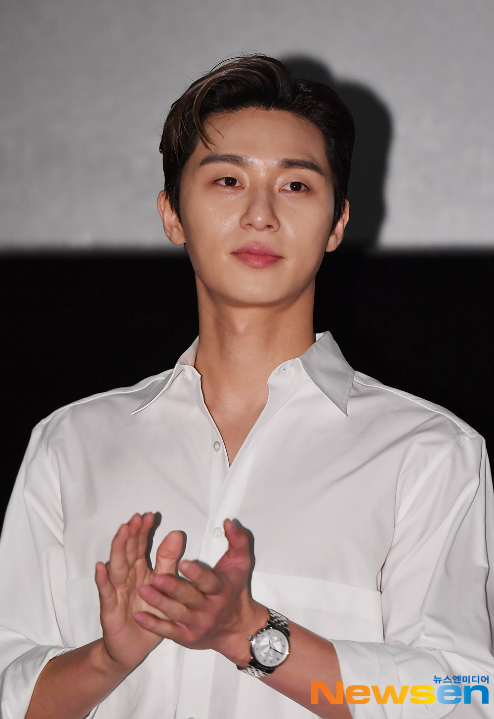 The movie Lion stage greeting was held at CGV Wangsimni in Seongdong-gu, Seoul on the afternoon of August 10Actor Park Seo-joon attended the ceremony.expressiveness