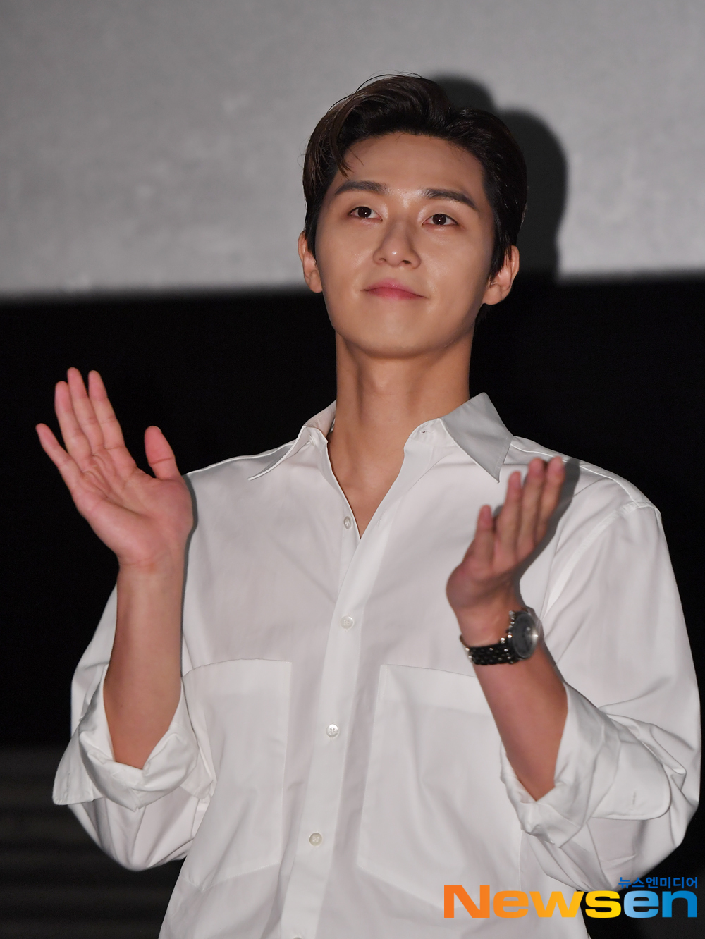 The movie Lion stage greeting was held at CGV Wangsimni in Seongdong-gu, Seoul on the afternoon of August 10Actor Park Seo-joon attended the day.expressiveness