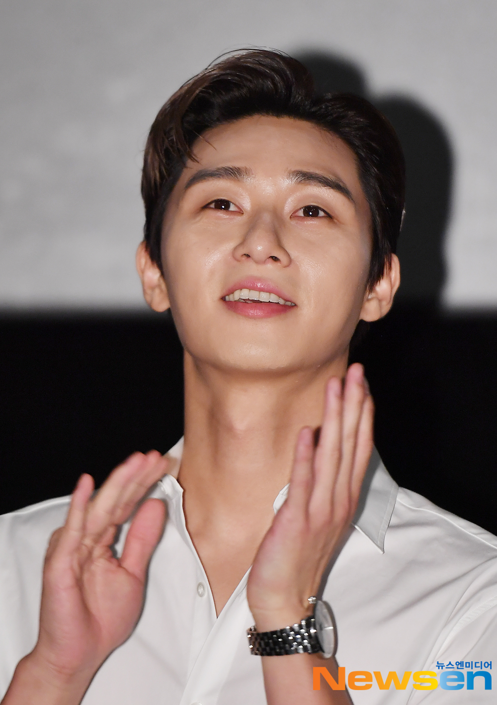 The movie Lion stage greeting was held at CGV Wangsimni in Seongdong-gu, Seoul on the afternoon of August 10Actor Park Seo-joon attended the ceremony.expressiveness