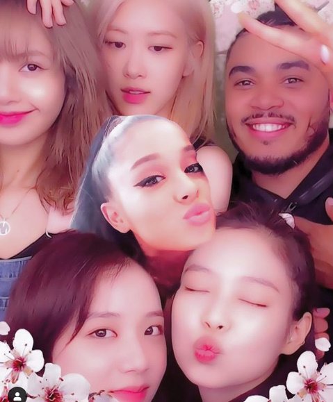 Tommy Brown, who produced Ariana Grandes hit song Thank You, Next and 7 Rings on the 16th, released a self-portrait with BLACKPINK through his instagram.He tagged Seoul and hinted that he was with BLACKPINK. JiSoo welcomed Tommy Brown, who came to Korea with the words Welcome.Ariana Grande, who saw the photo, said, I want you to join the group.Tommy happily posted a new photo with Ariana Grandes face in Photoshop and introduced it as this is the real version.Fans have come up with a variety of speculations, saying that BLACKPINK and Ariana Grande are collaborating.There is also a story that Tommy Brown will be the producer of BLACKPINK Shinbo.BLACKPINK and Ariana Grande met at the Coachella Valley Music and Arts Festival (hereinafter referred to as Coachella) in United States of America California this year and released a friendly photo taken at the backstage.