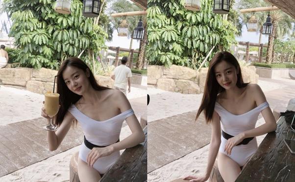 Actor Han Sun-hwa from Group Secret boasted her innocent Beautiful looks.On the 17th, Han Seonhwa posted two photos on his SNS with an article called Last.In the open photo, Han Seonhwa is smiling with a drink in one hand.Where it looks like a resort, a white swimsuit worn by Han Seonhwa highlights a pure visual.On the other hand, Han Sun-hwa recently appeared in the OCN drama Save me 2.