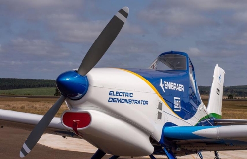 브라질 항공기 제조업체 엠브라에르가 개발 중인 100% 전기 추진 항공기 [국영 뉴스통신 아젠시아 브라질]
