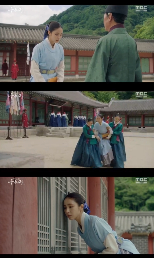 New officer Rookie Historian Goo Hae-ryung Shin Se-kyung was taken to By nowIn the 21st MBC drama New Entrepreneur Rookie Historian Goo Hae-ryung broadcasted on the 21st, Rookie Historian Goo Hae-ryung overheard the words of the king and the left-hand man.Rookie Historian Goo Hae-ryung was named by Min Woo-won (Lee Ji-hoon) and headed for the match.Min Woo-won said that the king and the king are solitary that they must enter the room.But the officials who kept the front of the match did not let Rookie Historian Goo Hae-ryung in.Rookie Historian Goo Hae-ryung stepped back in countless ways, recalling Min Woo-wons words and sneaking to the back door.As Rookie Historian Goo Hae-ryung overheard the conversation between the left and the king, officials discovered Rookie Historian Goo Hae-ryung.Officials said, How do you think about overhearing the sedimentation of the main charge?In response, King Itae (Kim Min-Sang) sharply asked Rookie Historian Goo Hae-ryung, What did you write down?Rookie Historian Goo Hae-ryung, holding the rebuke, replied: Its a rebuke; I cant tell you, and was taken to By now for defying the name.