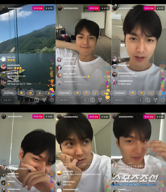 Fans responded to Actor Lee Min-hos outdoor Love Live! broadcast with excellent solidarity.Lee Min-ho had a meaningful meeting with fans around the world on Instagram Love Live! broadcast on the afternoon of the 23rd.Fans with different languages ​​and different cultures exchanged more than expected with a common consensus of Lee Min-ho, which was a result of the fact that those who could speak dual languages ​​become a so-called translation fairy.It is also a great strength for Lee Min-ho, who is known to take care of his fans.While leaving Travel in Gapyeong, he had time to meet with fans. He was able to enjoy the place of mind beyond the language barriers with the activities of translational fairy.It was the moment when the strong support of his global fandom, which was united into one, shined.Love Live! The authenticity of Lee Min-ho, who released his usual appearance on the air, also played a part.Traveling, he was more comfortable than ever, and he communicated with his fans by handing out his unique playful words and actions, which made the atmosphere of broadcasting more natural.I am a man who is a Korean, and I am always angry because I like Lee Min-ho. I will be able to make a healthy love if you stop me for a while and concentrate on your boyfriend, he laughed.Lee Min-hos pretty good Love Live! The show was also the talk of the town. Just two months ago, You guys have no pause?SNS beginner Lee Min-ho, who used to ask the wrong question, is now getting enough to play, so fans can not hide their surprise.So, most of the reactions were impressive, saying that it was not the result of trying to meet more friendly with fans.In particular, Lee Min-ho, who has been a spoiler and has become a spo fairy in relation to the drama The King that has been piled up in the veil so far, The script has actually come out, it will start shooting as early as next month and will be aired in March next year I will come back to Rabang again, so do not always let go of the tension, he said, amplifying expectations.One Love Live! Day for Lee Min-ho!Lee Min-hos Love Live! Broadcasting, which left good memories in many ways to fans, such as It was a good ravan that scratched the hard place, Fifteen days of face, more ten days of voice, Thank you for not forgetting during Travel .Meanwhile, Lee Min-ho is set to return to the CRT as the main character of SBSs new drama The King: The Monarch of Eternity, scheduled to air in 2020.