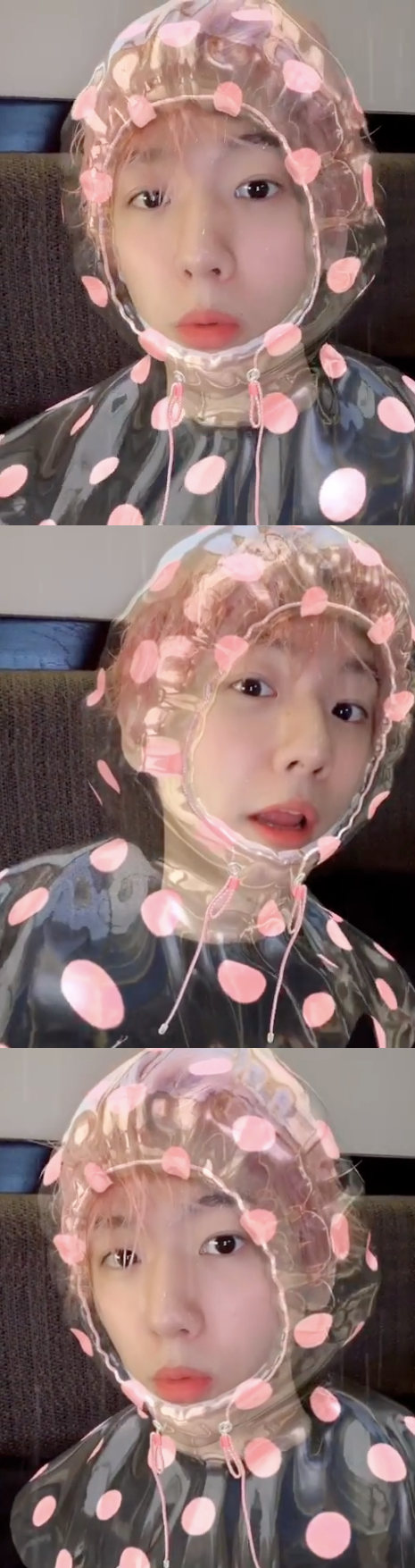 EXO Baekhyun transformed into a rain boy.Baekhyun posted a video on his SNS on the 23rd.In the video, Baekhyun is making various facial expressions using a rain filter. Especially, Baekhyun is showing off his cute charm by looking at the camera with curious eyes.Meanwhile, Baekhyun recently released his first solo album UN Village and received a lot of love.EXO Baekhyun SNS