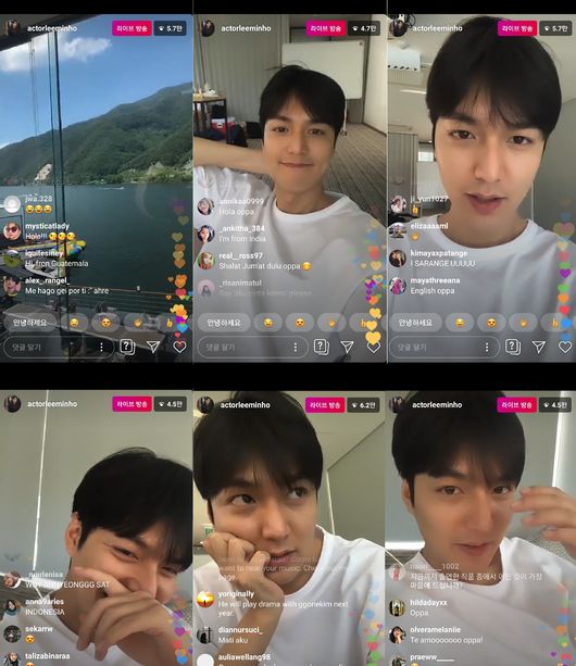 Fans responded to Actor Lee Min-hos outdoor Love Live! broadcast with excellent solidarity.Lee Min-ho had a meaningful meeting with fans around the world on Instagram Love Live! broadcast on the afternoon of the 23rd.Fans with different language and different cultures exchanged more than expected with a common consensus of Lee Min-ho, which was a result of the fact that those who could speak dual languages ​​become a so-called translation fairy.It is also a great strength for Lee Min-ho, who is known to take care of his fans.While leaving Travel in Gapyeong, he had time to meet with fans, and he was able to enjoy the field of mindfulness beyond the language barriers with the activities of translational fairy.It was the moment when the strong support of his global fandom, which was united into one, shined.Love Live! The authenticity of Lee Min-ho, who released his usual appearance on the air, also played a part.Traveling, he was more comfortable than ever, and he communicated with his fans by handing out his unique playful words and actions, which made the atmosphere of broadcasting more natural.He also gave a humorous angle from below to the request to show the importance of the angle, and a wise answer to a Chinese fan who said, My boyfriend is Korean and I am always angry because he likes Lee Min-ho.Love Live!, which has become a good example of Lee Min-ho!Just two months ago, SNS novice Lee Min-ho, who used to ask the wrong question, Do you have any pause function? Now, he is getting enough to play with, so fans can not hide his surprise.So, most of the reactions were impressive, saying that it was not the result of trying to meet more friendly with fans.In particular, Lee Min-ho, who has become a Sport Club do Recipe Fairy by releasing the Sport Club do Recipeiler, saying, In fact, the script has been released, it will start shooting as early as next month and will be aired in March next year and You can expect it as the end of romantic. I will be good at preparing you to be happy, and I will come back to Rabang again, so do not always put the strain on the tension, he said, amplifying expectations.Lee Min-hos Love Live! a day!Lee Min-hos Love Live! broadcast, which left good memories in many ways to fans, such as It was a good ravan that scratched the hard place, Fifteen days of face, ten days of voice, Thank you for not forgetting during Travel was successfully completed by confirming the solidarity of fandom.Meanwhile, Lee Min-ho is set to return to the CRT as the main character of SBSs new drama The King: The Monarch of Eternity, scheduled to air in 2020.Lee Min-ho Instagram Love Live! Video capture