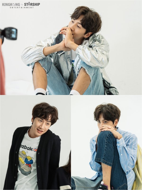 Actor Lee Kwang-soo has released a behind-the-scenes photo.On the 23rd, King Kong by Starship released several pictures of Actor Lee Kwang-soo with Reebok.Lee Kwang-soo in the photo boasts a warm visual wearing a dark blue shirt and a casual costume in silver color.His eyes, which are staring seriously somewhere, focus on the audiences Attention, and throughout the shoot he showed meticulous monitoring and perfect concept digestion.Lee Kwang-soo appears in the movie Sink Hall.