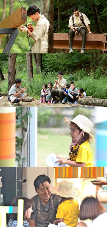 Treehouse, produced by Lee Seung-gi himself, is unveiled.Lee Seung-gi, a passion for the Uncle, has expressed his desire to make a treehouse, a house on a tree, for children in a pre-meeting with the production team.Lee Seung-gi has burned his passion by directly participating in the production of Tree House, such as learning woodworking in advance and making treehouse walls.On the afternoon of the 26th, Lee Seung-gi can directly see the treehouse that he completed by hand to the children proudly.Especially, the little ones who saw the house on the tree that they saw in the Fairytale went up to the treehouse ahead of each other.In addition, Little people say that they want to decorate the treehouse directly, and they collect materials in the nearby Forest. Lee Seung-gi makes them wonder what kind of treehouse the Little Tree is.In addition, after the first night and two days in the shoot, the Little Boys returned to prepare a surprise Gift for The Uncle and aunts.All four members of the X-Sunggi X Narae X-Somin, who was in the unexpected Gift, were genuinely impressed, and Littles surprise Gift will be released at Little Forest, which will be broadcast at 10 pm on the 26th.
