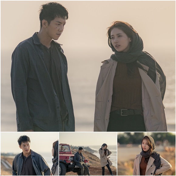 Lee Seung-gi and Bae Suzy have unveiled a sim-kung two-shot set on a beautiful Morocco beach.Following Doctor John, SBSs new gilt drama Vagabond (VAGABOND) (playplayplay by Jang Young-chul, director Yoo In-sik/production Celltion Healthcare Entertainment), which will be broadcast first on September 20th, is a drama that uncovers a huge national corruption found by a man involved in the crash of a private airliner.The wanderers (Vagabond), who have lost their families, affiliations, and even their names, take on dangerous, naked adventures.Lee Seung-gi plays Cha Dal-gun, a hot-blooded stuntman who has a dream of catching up with the action film industry by using Jackie Chan as a role model, and Bae Suzy plays the role of Black Agent Gohari, who hides the identity of NIS staff and works as a contract worker for the Korean Embassy in Morocco.The two men are caught up in a vortex of a huge incident that they did not think about after the crash of a civil plane, and sometimes they face each other intensely to find a concealed truth, but they are together with the path of life and death.Lee Seung-gi and Bae Suzy were caught in a tense figure standing on the Morocco beach where Noel was losing, with a meaningful look and eyes.Lee Seung-gi sits on the floor in front of a red jeep with a scarred face and a broken window and a crushed body, and looks devastated.On the other hand, Bae Suzy, who has a nicop on his head, looks at Lee Seung-gi with a look of frustration and worry.I am curious about the reason why the two people came together and the whole conflict that the two people are experiencing.The scene was filmed on a beach in Morocco.The two showed a serious attitude to constantly check and combine the lines and lines in order to express the scene, which is the main flow of the drama, accurately and impactfully.In particular, the two of them showed natural chemistry as if they were a couple who had been constantly breathing, as the reunion of six years since the Kuga no Seo was overshadowed.As he entered filming, Lee Seung-gi expressed Chadalgun, who was overcome with despair and anger in front of incredible reality, and Bae Suzy expressed a calm and rational confession that did not bend conviction and belief as a full-fledged Hot Summer Days.The exotic scenery of Morocco Beach, which is built by Orange Light Noel, and the visuals of two shining people are combined together and a movie-like two-shot is completed.The production company said, The two hot summer days that made the scene all breathtaking in the beautiful Morocco scenery were added to create a more satisfying scene.Vagabond will unveil its second teaser video on its official website, YouTube channel Svescatch and major portal sites on the morning of the 28th. The first broadcast on September 20th.Photo: Celtrion Healthcare Entertainment Provides