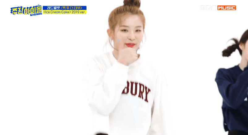 레드벨벳-아이스크림 케이크(feat.주간아이돌) | 인스티즈