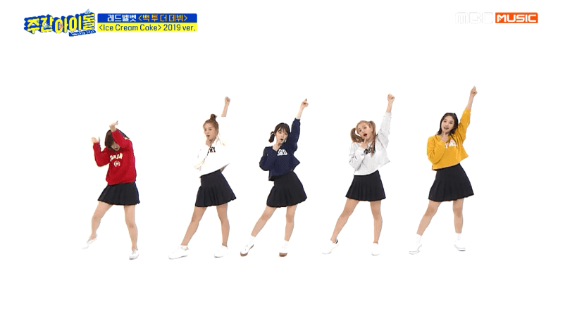 레드벨벳-아이스크림 케이크(feat.주간아이돌) | 인스티즈