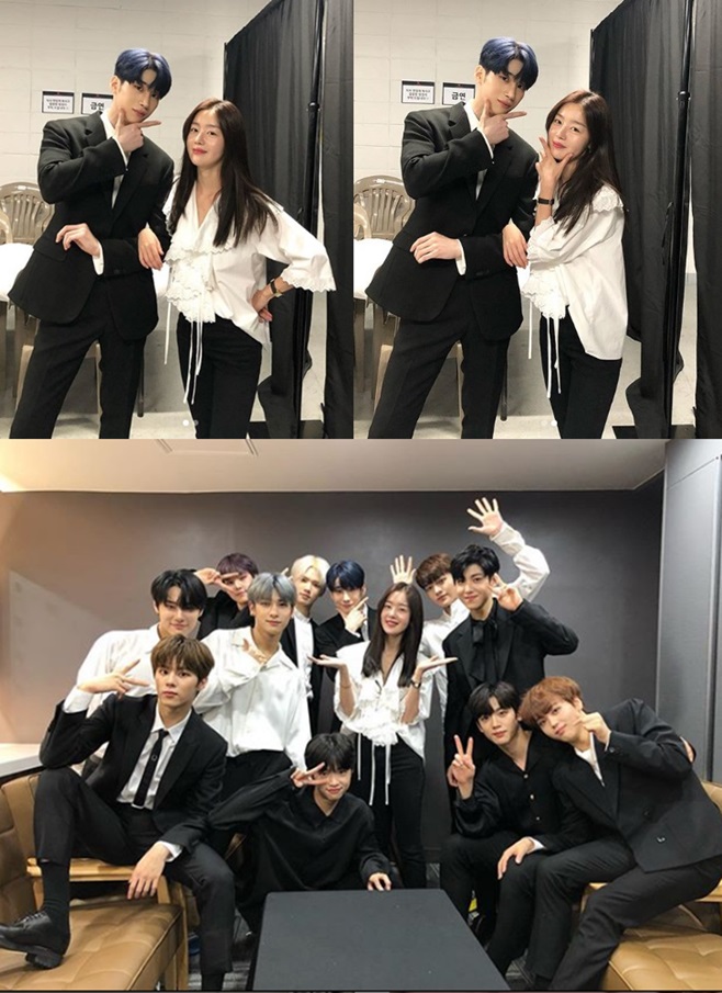 Group Secret actor Han Sun-hwa celebrated the debut of his brother, group X1 (X1) member Han Seung-woo.Han Sun-hwa posted several photos on his Instagram account on the 27th, along with an article entitled X1 Premier Shocon (X1 PREMIER SHOW-CON. Congratulations; brother.Han Sun-hwa in the public photo poses for the camera with Han Seung-woos arms folded. Han Sun-hwa Han Seung-woos warm visual attracts attention.Another photo, Han Sun-hwa, smiles among the X1 members; each of the different personalities of the X1 members catches the eye.In Mnet ProDeuceX101, X1 (Han Seung-woo, Cho Seung-yeon, Kim Woo-seok, Kim Yo-han, Lee Han-gyeol, Cha Jun-ho, Son Dong-pyo, Kang Min-hee, Lee Eun-sang, Song Hyung-joon and Nam Do-hyun), which consisted of eleven members belonging to the final debut group, held a showcon and officially debuted the music industry.On the other hand, Han Seung-woo debuts to the group Bigton in 2016 and receives great love through ProDeuceX101 and goes on to work as X1.