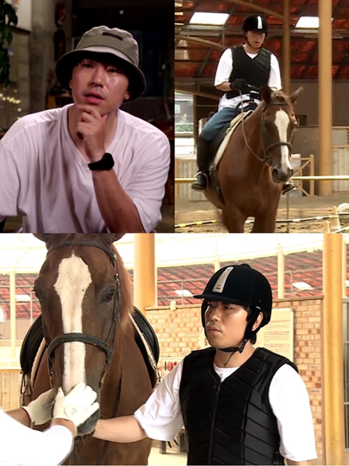 I Live Alone Lee Si-eon tops the horse riding.MBC I Live Alone (planned by Kim Gu-san / directed by Hwang Ji-young and Lee Min-ji), which will be broadcast on the afternoon of the 30th, will begin practicing for the horse riding scene in the new historical drama.On this day, Lee Si-eon admires the actor Jung Woo-sungs riding while studying the most stylish posture when riding a horse.While I was soaking up and immersing myself in him, I focused my attention on the aspiration of Top Model.But unlike the mind, I am afraid of the situation where I have to ride a bigger horse than I thought.When you move a horse, you act clumsy, and you are surprised at the small movement of the horse. The body and mind play separately, making the A house theater laugh.He started to enter Malta in earnest and said that he takes a strange attitude of lying back as the horse runs more and more, and Lee Si-eon is raising his desire to become a body with the horse by reviving his experience nine years ago.