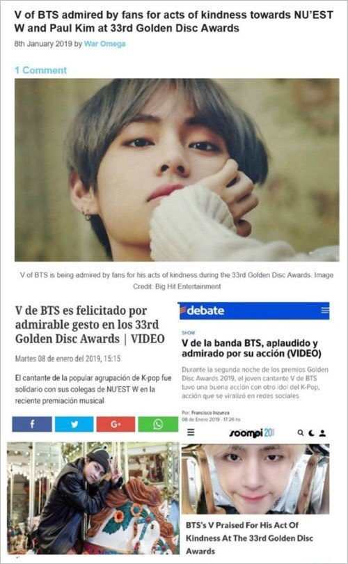 V won the first place with overwhelming support with a total of 59% of the vote, followed by TVXQ Yunho.In addition, stars such as Park Bo-gum and Park Seo-joon, known as BTS V and best friends, attracted attention by naming them together.In this Voting, Vs attractive ranking was good, good looks, and good in order, and it can be seen that the best virtue to have as a good friend, dumbness, that is, the light and reliable words and actions, are in the hearts of netizens with great charm.The foreign netizens who came across this article agreed with the Voting result, saying, Beauty is a captivating eye, a nice and kind personality captures the heart, and our Tae-hyung has both. V is the ideal man Friend who everyone dreams of.V was impressed by the fact that he was up the back stairs directly for the NUESTW, which was in trouble because of lack of chairs than the number of members at the awards ceremony, and came up with a chair and provided a place for the NUEST members.On the same day, many singers left their seats and when BTS and Paul Kim were left alone in the singers seat, V came first to take care of them and build up friendship.On the 30th, he attended the VIP premiere of the movie Lion (director Kim Joo-hwan) with the interest of Actor Park Seo-joon and received the attention of domestic and foreign media. He showed Park Seo-joon and Choi Woo-sik and photos on the official SNS of BTS.BTS V, which has titles of World Beauty and Charming Man 1st place, is pleased to the public who watches with a friendly and sincere image that takes care of the people around them and the friends with trustworthy attitude, unlike the image of charismatic cold man on stage.