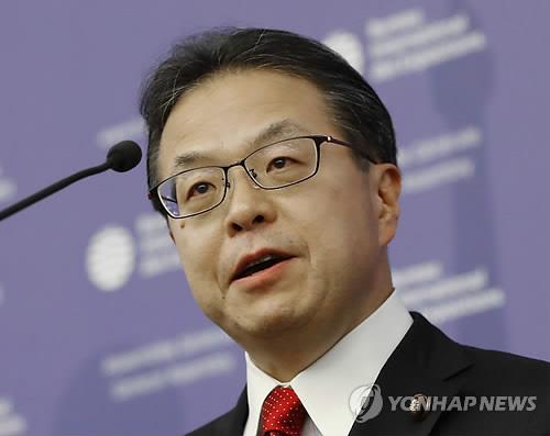 세코 히로시게 일본 경산상 [연합뉴스 자료사진]