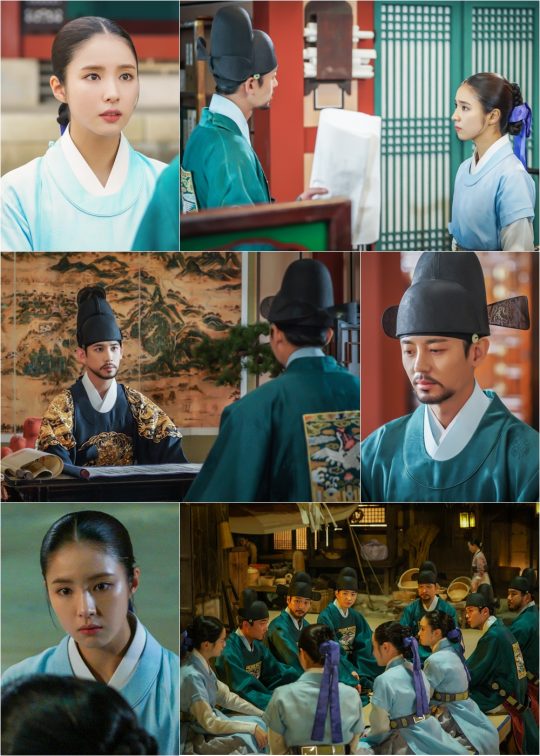 Shin Se-kyung and Lee Ji-hoon confront each other over their beliefs as a cadet in MBC New cadet Rookie Historian Goo Hae-ryung.The officers of the presiding officer are holding an emergency meeting at the main gate.In a photo released by the production team on the 4th, Rookie Historian Goo Hae-ryung (Shin Se-kyung) and senior officer Min Woo-won (Lee Ji-hoon) are tense and confronting.Rookie Historian Goo Hae-ryung, who believed and followed Min Woo-won, who has always emphasized the responsibility of the officer and the importance of the book, is looking at him sharply and expressing his opinion.Crown Prince Lee Jin (played by Park Ki-woong) and Min Woo-won, who are in solo, were also captured.Min Woo-won is serious, but he is saddened as if he is resigned somewhere, and he wonders what he said to Lee Jin.The cadets of the yemunkwan are sitting around the main curtain, and everyone is talking with a serious expression, but they do not see Min Woo-won and the Bible (Ji Gun-woo).In a trailer released at the end of the 27-28 broadcast, Lee Jin ordered that Let the censorship bible be collected and sent to exile.I guessed that something unusual had happened to the precepts. I wonder what happened to Rookie Historian Goo Hae-ryung, Min Woo-won, and the Bible.The news of the exodus of the presbytery like a lightning bolt in the dry sky will turn the door over, said Rookie Historian Goo Hae-ryung, a new officer. Na Hae-ryung and Woo-won, who have been exceptionally strong, will spread a war of words without concessions and add tension.The 29-30 episode of Rookie Historian Goo Hae-ryung will be broadcast at 8:55 pm on the 4th.