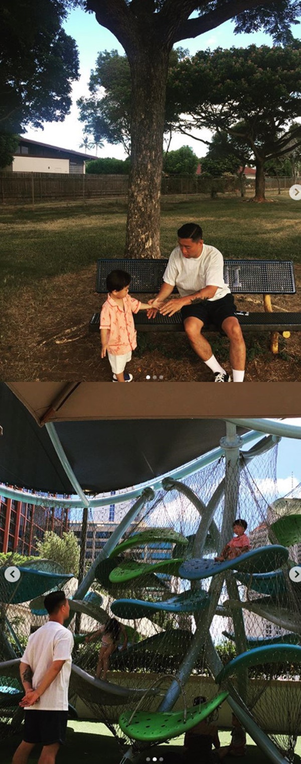 Group Lee Lee, Gary, has revealed his time with Son.On the 5th, Gary posted several photos with his short Beef through his SNS.In the open photo, he is dressed casually and is gently shaking his hand under a large tree.In the ensuing photo, he stands with his eyes on the high Theme Park Rider Online.Especially, Son Fool Gary, who shows a special affection for son, attracts attention.Gary, born in 1978, is 42 years old this year.He made his debut with the Honey Family album Mans Story in 1999 and has released many albums such as Jae, Development, Baek Ah-hyun, 2002 and Another Day.In addition, he was greatly loved by the public for his big performance in SBS entertainment program Running Man, but he suddenly got off at Running Man.He then held a private wedding with a 10-year-old, ordinary woman in April 2017, and he gained a chance in November of the same year.