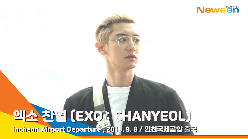 EXO Chanyeol departed for Milan, Italy, on the afternoon of September 8 via the Incheon International Airport in Unseo-dong, Jung-gu, Incheon.#Chanyeol #EXO #EXO #CHANYEOL #Incheon Airport #Airport Fashion #190908_Departure #ICNAIRPORTkim ki-tae