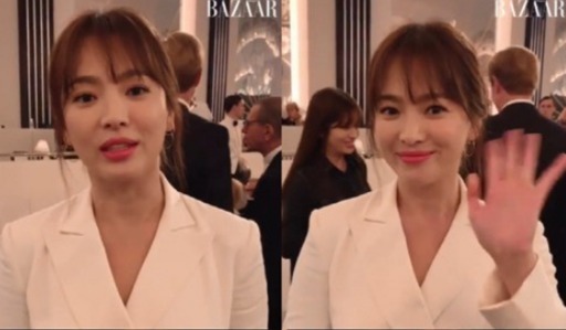 On the 8th, fashion magazine Vogue Korea unveiled Song Hye-kyo attending the United States of America fashion brand Ralph Lauren Fashion Show held at the United States of America New York City on the 7th (local time) through Instagram.In the public footage, Song Hye-kyo greeted fans with a beautiful smile in a white suit; Song Hye-kyo said, Hello, its Song Hye-kyo.I am in New York City to attend the Ralph Lauren Fashion show. Have a good time with Vogue. Thank you.Meanwhile, Song Hye-kyo is reportedly considering appearing in the movie Anna.