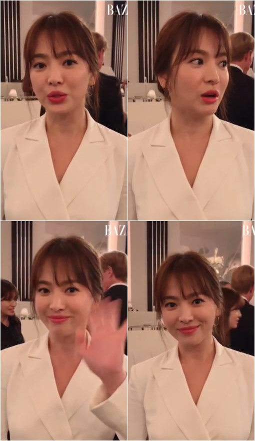 On the 7th (local time), Song Hye-kyo attended the fashion brand Ralph Lauren fashion show in New York City City, USA.On the other hand, Song Hye-kyo recently divorced his spouse, Actor Song Joong-ki, and is considering returning to the movie Anna.