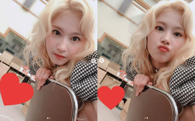 Sana of girl group TWICE presented Selfie to fans with blonde beautiful looks.Sana posted a picture and a photo on the official SNS of TWICE on the 10th, I am worried about one thing, is it sad with goods?In the photo, the blonde Sana shows off her beautiful looks like Princess in a shoulder-emphasised outfit.TWICE will release its mini-8th album Feel Special on the 23rd.The title song is Feel Special written and composed by Park Jin-young, and it is a new song that will be released in about five months after FANCY released in April.TWICE SNS