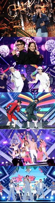 The second story of T-Shirt will be released.On SBS Running Man, which will be broadcast on the 15th, the second story of the 9th anniversary fan meeting T-Shirt will be held, and the Collabo stage with the artists of the Choi Jing Award will be released.First, the members show individual stages for their fans only.Ji Suk-jin & Song Ji-hyo, who usually showed the Team-Tae-Gyeong-Gyeong-Gyeong-Chemmy, will show an unexpected appearance by preparing a duet song that emits fatal charm on stage.In addition, Kim Jong-kook shows off his creepy singing skills for fans by singing the movie Aladdin OST Speechless in the face of 24th Veteran singer rather than Kim Jong-kook.In addition, Lee Kwang-soo & Jeon So-min & Yang Se-chan Running Man youngest trio, which has been proud of their strong friendship within the team, has formed a new group for fans and presents unexpected surprise performance and amazing fan service.Meanwhile, while the sexy dance of Dumb Sisters was foreseen in the group dance, the two actresses also showed off their tremendous beauty and stole fans attention.The couple song of Yoo Jae-Suk & Haha, who won the duet stage with penalties, seems to be a big topic by bringing explosive field reaction with dance and colorful performance reminiscent of Michael Jackson.In particular, the stage with the domestic Choi Jing awards The Artists is also unveiled. The Collabo stage, which shines the fan meeting stage with various attractions filled with individuality of each team, can be seen at Running Man broadcasted at 5 pm on Sunday, 15th.