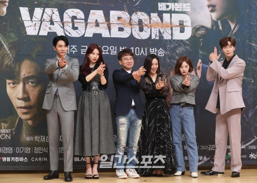 SBS new gilt drama Vagabond is a drama of topics from before shooting to just before the middle of shooting.Drama was pre-produced. It took about a year and four months to air the first script reading. The production cost is over 25 billion won, as it was previously known.It is a huge production cost for terrestrial dramas, and it is a spy that has been seen for a long time since Iris and has put a burden on the shooting of Morocco location.Vagabond production presentation was held at the Mokdong building in Seoul on the 16th. Many people have been passionate about preparing for a long time and a long time.It is so exciting that there are many things such as intelligence, action, politics, thriller, melodrama and narrative.The gift I wanted to give the most was to make it unbearable for me to wonder about the next time. All the great actors gathered.Shin Sung-rok, who is good with SBS Drama such as Return and Empresss Dignity, predicted a very high 30% with expected TV viewer ratings.Thats how confident he is.  (SBS Drama) is a good match, I tell you its going to be good every time, but this time especially.I have a lot of experiences I have not tried and I feel it is a new level of drama. I think viewers will feel the same.I believe it will be better this time, he confidently said.Vagabond is a drama in which a man involved in a civil airliner crash digs into a huge national corruption found in a concealed truth.The spy action melodrama, which unfolds dangerous and naked adventures of wanderers who have lost their families, affiliations, and even their names, has been filmed for the past year and is 100% pre-production.The First Broadcast song will be held at 10 p.m. on the 20th.