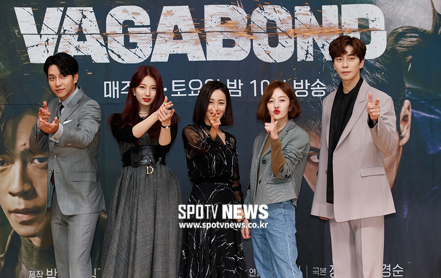 Lee Seung-gi, Bae Suzy reveal confidence in 25 billion won masterpiece VagabondLee Seung-gi and Bae Suzy expressed confidence at the SBS new gilt drama Vagabond (playplayplay by Jang Young-chul, Jung Kyung-soon, directed by Yoo In-sik) at the SBS office in Mok-dong, Seoul on the 16th.Vagabond is a new work by Yoo In-sik PD, who has hit Giant, Salaryman Cho Hanji, Dons Avatar, and Romantic Doctor Kim Sabu.It is a very large scale drama with about 25 billion won in production costs, and it was ranked as the best anticipated work in 2019 early on.After a year of pre-production, including a tour of Morocco and Portugal, overseas location was held.Yoo In-sik PD said, I prepared a long time, and many people for a long time threw time, aerodynamics and passion.I am thrilled to finally launch it because many people have helped me at home and abroad. Our Drama is an exciting drama with a variety of intelligence, political thriller, and melodrama.I was curious about the next episode, so I wanted to make a drama that was so interesting that I could not bear it. I hope you will have fun because you have done your best. The main character of the masterpiece Vagabond, which cost 25 billion won, was Lee Seung-gi and Bae Suzy.Lee Seung-gi plays Cha Dal-gun, who loses his nephew in a hot stuntman and lives a life of a pursuer, and Bae Suzy plays the NIS black agent Gohari, who is looking for truth according to his conscience.Lee Seung-gi said, I originally had a relationship with Yoo In-sik and Lee Gil-bok.I was told that I was preparing Vagabond work while eating rice just before I was in the Army.I started to think that it would be so fun because I was so excited about military.  I think it is an honor to be cast in a work that is too big.I have melted this drama with passion with a dreadful feeling, so I hope you will have fun. In the first episode of Vagabond, which was released in advance through the premiere, Lee Seung-gi attracted attention by completely digesting the amazing action reminiscent of Hollywood blockbusters.Lee Seung-gi said, I am the most masculine character among the Drama Characters I have ever done. All the staff prepared the perfect scene so that I could not feel the burden.There was no burden on the masterpiece, and I was able to concentrate on my role throughout the filming. Bae Suzy presents GirlCrush as an NIS agent; Bae Suzy said: When I first got this work offered and read the script, I thought it was very interesting.I was curious and curious because I had never done the intelligence action genre. I thought that the character, Gohari, was attractive and wanted to do Vagabond.I hope you look forward to growing character, he said.Bae Suzy, who led the 25 billion won masterpiece in the lead role, said, The burden of doing all the works always seems to follow.I was able to finish the filming well, he said, focusing on the work, saying, I was able to finish the filming well for a year while looking at the same place with good staff. In particular, Lee Seung-gi and Bae Suzy will be reunited in the room in six years after MBC Drama Gu Family Book broadcast in 2013.The two men who succeeded in the historical drama Gu Family Book coincided with a new genre called intelligence action.I met Lee Seung-gi in six years and met him in a good memory when I met him at Gu Family Book, said Bae Suzy. It was nice to say that I was going to do it again, and I think I was able to shoot much easier with better breathing.Lee Seung-gi said: I dont think its easy to do two pieces together, especially with a leading female actor like Bae Suzy.It was good to be reunited as Vagabond - it was good in Gu Family Book but also in Vagabond.I felt that it was a good actress in both acting and attitude. He said, I was positive and bright in shooting on the spot.In fact, there were a lot of hardships in physical strength, but I think our drama was easily shot because I was so cool in acting without a frown. Vagabond conducted its location in the same location as Bone Ultimatum.Asked if he referred to the Bone series and the 007 series, Lee Seung-gi said, Most of the intelligence action works are agents, former agents, and talented characters.However, our work seems to be a difference from other works that a civilian who has never received special training will run out of his nephews death. We talked with the bishop several times that we should not show the splendor for the glare.I tried to put emotions rather than brilliant action. I did not have a reason to refer to the works I had seen as role models. I tried to relieve them rather than add them. Vagabond is an intelligence magazine about the dangerous and naked adventures of wanderers who have lost their families, affiliations, and names to find hidden truths.It will be broadcast at 10 p.m. on the 20th.=