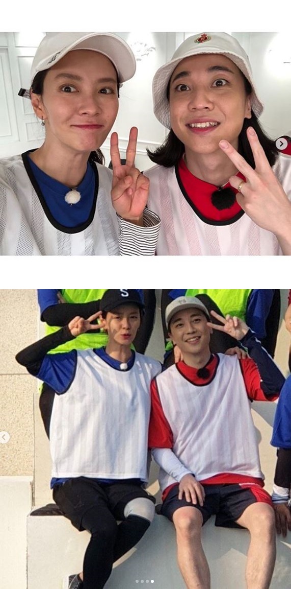 Actor Song Ji-hyo reveals picture of Nucksal Similiar, laughingSong Ji-hyo posted several photos on his Instagram on the 16th, saying, I like Nucksal and Nucksal like me.Song Ji-hyo and Nucksal in the public photos stared at the camera wearing Running Man group uniform.Song Ji-hyo is also copying a picture of Nucksal in his cell phone screen.The good image, such as the soft eye shape of the two people, is similar to the distinctive features, which gives an admiration.On the other hand, in the SBS entertainment program Running Man broadcasted on the 15th, Song Ji-hyo, comedian Yang Se-chan, singer Nucksal, and Code Kunst Hyochan Park stage were announced.The scene had the highest audience rating of 7.3% per minute, accounting for the best one minute.Photo Song Ji-hyo SNS