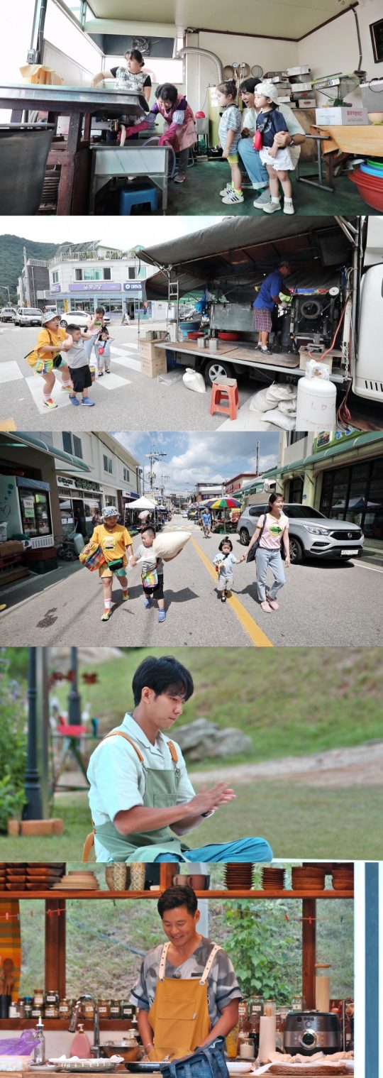 Singer Lee Seung-gi shows off his unexpected Songpyeon skills in SBSs Monday and Thursday entertainment show Little Forest: Summer of the Bakgol (hereinafter referred to as Little Forest).In Little Forest, which will be broadcast on the 17th, Actors Lee Seo-jin, Jung So-min, Lee Seung-gi, Gag Woman Park Na-rae and Little Lee will be on the market for Chuseok.In a recent recording, members and Little went to the market to buy the ingredients needed for holiday food.Little was excited about the first market outing with his uncle and aunt, and was excited about the popping and plucking.The Littles also received pocket money from the members and went shopping for what they wanted to buy. The members who returned home after shopping made Songpyeon with Little.Here, Lee showed off his unexpected Songpyeon skills. Park gave him a thank-you saying, I will have a beautiful daughter. Lee Seung-gi, who heard that, increased his confidence.Lee Seung-gi tasted his own Songpyeon and said, Songpyeon of the year.Indeed, his Songpyeon was able to capture the taste of Little, raising the curiosity about this broadcast.Little Forest will air at 10 p.m. on the 17th.