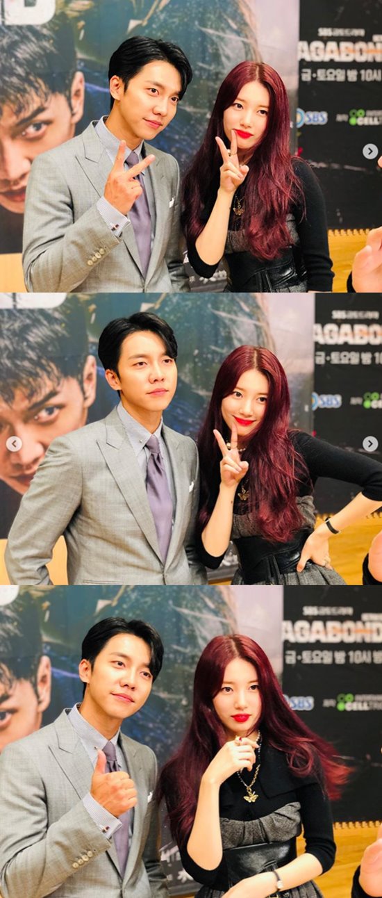 A warm two-shot of Lee Seung-gi and Bae Suzy has been unveiled.On the 17th, Bae Suzy posted a picture of Lee Seung-gi with a message Harry through his instagram.In the open photo, Bae Suzy and Lee Seung-gi are posing in various poses in front of the camera. Similar costumes and appearances like a good-looking woman are attracting attention.Meanwhile, Lee Seung-gi and Bae Suzy reunited in six years after the Kuga no Seo through SBS new gilt drama Vagabond ahead of the first broadcast on the 20th.Vagabond is a drama that digs into a huge national corruption that a man involved in a civil airliner crash found in a concealed truth.It is an intelligence action melodrama with dangerous and naked adventures of Vagabond who have lost their families, affiliations, and even their names. It is a huge project that has been filming overseas rockets between Morocco and Portugal for over a year.The first broadcast at 10 pm on the 20th.Photo = Bae Suzy Instagram