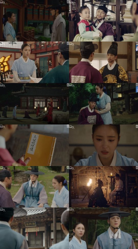 In MBCs Na Hae-ryung, Shin Se-kyung and Cha Eun-woo finally found clues to past events twenty years ago.While they were trying to understand the authenticity of the contents of the book Hodam Teacher, they learned the existence of Kim Il-mok, and through this, they went one step closer to the secret of Seoraewon in the past.In particular, it was revealed that the place where this herb was hidden was the Nokseodang where Irim lived.At the 35-36 episode of Na Hae-ryung, a new employee, which aired on the 19th, Koo Hae-ryung (Shin Se-kyung) and Lee Lim (Cha Eun-woo), who discovered the origin of Lee Kyum (Yoon Jong-hoon) of Hee Young-gun, the former president, continued the shocking conversation.Na Hae-ryung, who revealed that she was the daughter of a reverse enemy, said, I want to know what my father was accused of, what happened in Seoraewon, and why Hodam became a lunge.Na Hae-ryung, who returned home after finishing the palace, headed to the room of his brother, Koo Jae-kyung (Fairy Hwan).Na Hae-ryung, who had been looking for a long time, found a dried paper, and through this, he found out that a officer named Kim Il-mok refused to bet and was penalized.Lee Jin (Park Ki-woong), who had been questioned about his birth, looked for a diary of Seung Jung Won, and found out that Lee Jin (Park Ki-woong) said, It is a matter of abolition.Why is there no record of my birth in the Seung Jeong-won diary? Irim asked, I dont have a record of my birth.Lee Lim, who was emotionally upset by Lee Jins lack of a pointed answer, went to the settlement of Lee Tae (Kim Min-sang) as a way.Irim asked, Have you ever loved a device for a moment? And the king turned coldly without answering the desperate question.As soon as the doubt was certain, Irim, devastated, wept, and Na Hae-ryung, looking at him with his pathetic eyes, quietly patted him in his arms.Tensions were felt throughout the palace late at night, as courtiers and insiders were spotted moving the books in secret; the book, which revealed the title at dawn the next day, was Sun Hodam.According to Hodams life, Hodam and Youngan gathered their will to make a Seoraewon for the change of this country.However, Seoraewon, which was reflected in the eyes of people, was just a place where the girl and the thousand people were hanging out and learning the article of the orangka.The young men who were inflated with hope fell helplessly in front of the blade, and Hodam and Youngan also lost their lives that night.Na Hae-ryung, who found out that the last of his father and Seoraewon people was such a cruel thing, went to Irim.What happened the day I was born and the King died. He also said, Im confident that Ill face any facts I dont want to believe.Na Hae-ryung talked to Lee about the missing Sacho of the officer Kim Il-mok.The two men visited Shim Hak-ju, the only living officer who worked at the Yemun-gu with Kim Il-mok at the time, and faced the truth of the day Kim Il-mok was tortured 20 years ago.Just before his death, he left a message to the schoolmaster: Go to the green forested island someday, and there is a direct handwriting.Na Hae-ryung and Irim, who heard this word, rushed to their feet and headed for the meltstone.Looking at the front panel of the Green Seodang, Irim was convinced that the green forest was a green island, a melted island, and that the two faced each other with a gut feeling that there was a dead shoot somewhere in the Green Seodang.