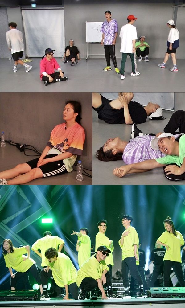 Running Man members finally release the group dance that they have practiced for three months on the air.On SBS Running Man to be broadcasted on the 22nd, a group dance stage will be unveiled to show the fruits of a three-month long journey with the domestic top choreographer Li Joaquim.The members did not hide their trembling and nervousness by practicing group dances behind the stage on the day of Running Man Nine-year anniversary fan meeting Running Zone which was recently held.About three months ago, the members who participated in the choreography work of Li Joaquim and started group dance practice showed the difficulty of choreography such as couple dance and lift movement at that time and expressed embarrassment that we can not digest it.For three months, the members practiced group dance with sweat, splitting their personal time.On the day of fan meeting, Li Joaquim and all the members were nervous, among which Li Joaquim did not spare any encouragement to the members until just before they came on stage at the backstage.After the stage was over safely, the members who recalled the three-month long journey showed their excitement by greeting each other who suffered.In particular, some members attracted attention with their voices crossing their emotions, such as the preparation process that had been difficult for the past three months and the cheers of the fans.The group dance stage of the members who practiced for the last three months for the fans will be released at Running Man which is broadcasted at 5 pm on Sunday 22nd.