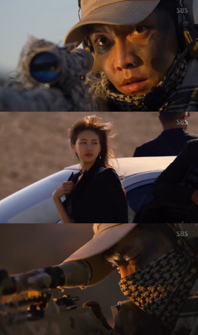 Vagabond has heralded an intense action romance stance from the opening.In the first episode of the SBS gilt drama Vagabond (played by Jang Young-chul and directed by Yoo In-sik), which aired on the night of the 20th, Cha Dal-geon (Lee Seung-gi), Gohari (Bae Suzy), Ki Tae-woong (Shin Seong-rok), Jessica Lee (Moon Jeong-hee), Jung Kook-pyo (Baek Yoon-sik), Hong Soon-jo (Moon Sung-geun), Edward Park (Lee Kyung-young), Kang Joo-chul (Lee Kyung-young) The thriller social drama surrounding Lee Gi-young, Yoon Han-ki (Kim Min-jong), Min Jae-sik (Jung Man-sik), and Gong Hwa-sook (Hwang Bo-ra) was drawn.On this day, Cha Dal-gun, a stuntman, dressed as if he were carrying out national secrets, pointed his gun at someone in costume.It was the female confession that got out of the car, and the elegant beauty confession robbed the viewers eyes at once, and the eyes of Cha Dal-geon, who had to shoot such a confession, shook.The moment I heard the gunshots, the screen went dark. What had happened to Chadalgan, who had to shoot the confession?Vagabond is a drama about the process of digging into a huge national corruption that Cha Dal-gun, who was involved in the crash of a civil passenger plane, found in a concealed truth.