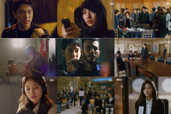 Following Lee Seung-gi of SBS gilt drama Vagabond (played by Jang Young-chul, Jeong Kyung-soon, directed by Yoo In-sik and produced by Celltrion Entertainment), Bae Suzy also had a 12% audience rating with confidence in Planesterr.In the case of the ratings of the first, second and third parts of the second, second and third episodes of Vagabond broadcast on the 21st, Nielsen Koreas metropolitan area standard (hereinafter the same) recorded 6.4% (All states 5.8%), 8.4% (All states 8.1%), and 10.7% (All states 10.3%), respectively. I went up.Thanks to this, the drama was able to win the MBC Golden Garden of 7.0% (All states 8.3), 7.8% (All states 9.1%), and 7.1% of tvN Asdal Chronicles and settle in the first place of all programs broadcasted on terrestrial, cable and general TV in the same time zone.In particular, in the 2049 audience rating, which is a judgment indicator of advertising officials, Vagabond was more noticeable than the previous time, rising 2.6%, 4.4% and 5.6%, respectively, and was enough to keep the top spot in the same time zone.The broadcast began on the day when Edward Park (Lee Kyung-young) stimulated the emotions of the bereaved families of Planes thinking, which was filled with anger.At this time, Lee Seung-gi, who became a man, appeared and shouted to them, Planes accident occurred by the terror, and a confusion occurred.However, Dalgan was embarrassed when he could not find a terror (Jew Tae-oh) while checking airport CCTV.At night, Dalgan went to the lodgings of the confessional (Bae Suzy), suspected her of being in partnership with the terrobum, and then tied her hands and feet.Then, when Harry, who was talking to Min Jae-sik (Jung Man-sik), found out that he was actually an NIS employee, he released it.The day changed, and at the hotel, Dalgan lost the video left by Hoon, and when the cleaning man who had just run away, he decided that he was in a relationship with the terro, and after that he was trapped in the Morocco police station.Still, Dalgan was able to be released only thanks to Kim Ho-sik (Yoon Na-moo), a Morocco embassy employee who gave away 1,500 euros.Harry, meanwhile, was in trouble trying to help Dalgan at Morocco Police Station.Afterward, she wondered who Terrornam had spoken to in the video she received from Dalgan, and asked Gong Hwa-sook (played by Hwang Bo-ra) to decipher it, and she went to ICAO to check the black box and noticed that the man had spoken to the vice-captain (played by Jang Hyuk-jin).This was enough to further provoke her curiosity about the next episode, as she was convinced that Planes had crashed due to a terror.On the other hand, at the end of the drama, Harrys interview with the NIS was released as an epilogue, adding to the excitement.Vagabond is a drama that uncovers a huge national corruption found by a man involved in a civil-port passenger plane crash in a concealed truth. It is an intelligence action melodrama in which dangerous and naked adventures of family, affiliation, and even lost names.It is broadcast every Friday and Saturday night at 10 pm.
