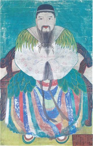1883년 단군 초상화 [단군학자료원 제공]