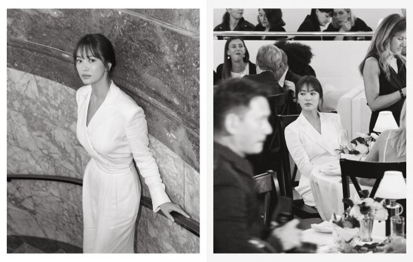 Actor Song Hye-kyo is staying in Chelsea College of Arts New York City.