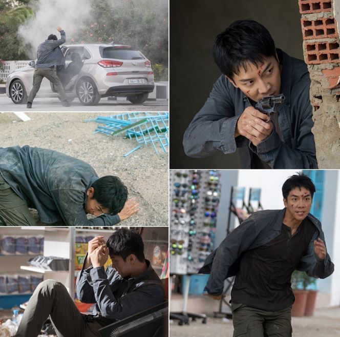 The real body action continues to run!Vagabond Lee Seung-gi explodes indomitable fighting once again with Non-Stop counterattack action toward the question of question.SBS gilt drama Vagabond (VAGABOND) (playwright Jang Young-chul, director Yoo In-sik / production Celltron Healthcare Entertainment CEO Park Jae-sam) is an intelligence action melody that uncovers a huge national corruption found by a man involved in a civil harbor plane crash in a concealed truth.The blockbuster move, which has spectacular visual beauty, high-intensity action scenes, and solid stories, has completely surpassed the two-digit audience rating from the first broadcast, and the Consumer Behavior-based Contents Influence JiSoo (CPI), which was announced on the 24th, has completely captured the top spot (265.3) in CPIJiSoo, including both drama and non-drama.Above all, in the last two episodes, Lee Seung-gi was in a situation where he missed Jerome (Yoo Tae-oh) who he encountered at Morocco airport in front of him and was in a state of extreme anger.It is noteworthy whether Cha Dal-gun, who became convinced that the civil plan crash was not a simple accident but a terrorist, will start a fierce pursuit after the behind the accident and the hidden truth.In the third episode, which is broadcasted at 10 pm on the 27th, the situation of the attack of Cha Dal-gun is drawn by the questionable monster.I am sitting in the corner of a convenience store where the car is in a mess, and I am wrapping my face, and I am opening the door of the car that started to bloom with smoke.He runs crazy somewhere, falls down and rolls on the floor, and hides behind the wall and points his pistol with his fierce eyes that find the target.Cha Dal-geon has been showing an unstoppable straight line, regardless of means and methods, to jump in without buying his body to catch Jerome, who is convinced that he is a terrorist.I wonder if the car was attacked by someone and was driven to the defensive, or whether the car was braked by the car that was like a runaway locomotive.The scene of Reverse Action, which Lee Seung-gi unhappily exploded the roughness that he could not see before, was filmed in every corner of Morocco.Lee Seung-gi was working on filming with a joyful attitude, such as worrying about and discussing the action with director Yoo In-sik without any signs of exhaustion even in busy schedules moving through various places, and encouraging and encouraging the staff and the Ry Actors endlessly.In addition, I received a warm applause from the field with my passion to repeat my rehearsal several times with the will to digest the complex action line with one shot.Celltrion Healthcare Entertainment said, Lee Seung-gi is a heavenly actor whose eyes and movements change when the camera is turned on. He also said, Please expect Lee Seung-gi, who has completed the action scene by devoting himself to this time.