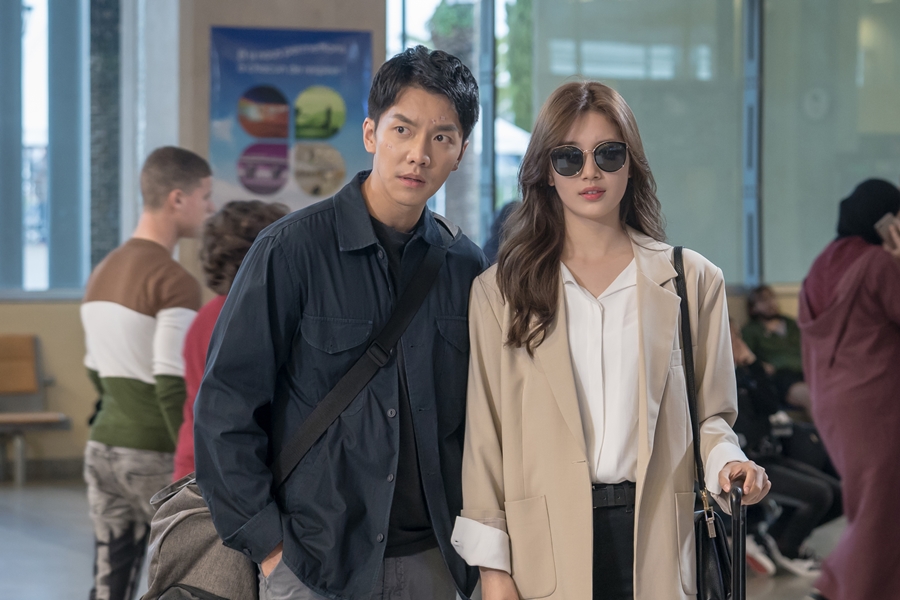 Vagabond Lee Seung-gi - Bae Suzy has captured the pole and pole Airport Two Shot, which made Morocco Airport a runway with brilliant visuals.SBS gilt drama Vagabond (VAGABOND) (playwright Jang Young-chul, director Yoo In-sik / production Celltion Healthcare Entertainment CEO Park Jae-sam) is receiving explosive response with the most anticipated move in the second half of the year, which includes spectacular visual beauty, action scenes and solid stories immediately after the first and second broadcasts.As evidenced by this, on the 24th, CJ ENM and Nielsen Korea jointly developed the Consumer Behavior-based Contents Influence Index (CPI) in the third week of September, not only the influential Drama 1st place, but also the overall ranking including non-Drama also ranked first.Above all, in the last two episodes, Cha Dal-gun and Gohari showed a sense of the terrorists responsibility in the crash of a private passenger plane.After showing disagreements over the background of the civil aircraft crash, he wondered whether the civilian stuntman Cha Dal-gun, who had been snarling when he met and the NIS black agent Gohari, who had been pointing at each other by mistaking each other for enemies, would start full-scale cooperation by collecting checks and distrusts toward each other for the truth search hidden in the crash of a passenger plane that caused numerous casualties.In this regard, an Airport two-shot was released by Lee Seung-gi and Bae Suzy, who walk side by side at the Morocco Airport.Unfashionable Chadalgan wore a dark jacket and loose cargo pants, a patented suit, and a bag in a cross, and the best papi confession of the NIS, a veteran, showed a comfortable and stylish sport fashion that matched white blouses, boots-cut black jeans, beige oversized jackets and sunglasses.Especially, like the Airport fashion of drama and drama, the obvious temperature difference is felt in the attitude of the two people, which stimulates the attention.Chadalgan is walking around, looking around with a shimmering gesture and a stiff look, constantly whispering as if to convey something secret, and Confessor is walking with a calm expression, keeping the carrier unwavering and calm.It raises questions about what issues the two men are showing such extreme and dramatic attitudes on, and why Cha Dal-geon, who showed a hard-line feeling that he would never leave Morocco until he caught suspected terrorist suspect Jerome (Yoo Tae-oh), appeared in Airport.Lee Seung-gi and Bae Suzys Airport Two Shot scene was filmed at Tangier Airport in Morocco.The two men, who have become more intimate during the Morocco location, have raised the temperature of the scene by greeting each other as soon as they see each other on the set.And then I was in a long conversation with the story of the work, and when I heard the sound of Yoo In-siks shot, I was immersed in the emotion and focused on the act.Then, I finished shooting with a perfect bing, a perfect bing, in a different position.Celltrion Healthcare Entertainment said, When I met, I felt the authenticity and enthusiasm of the work in the appearance of Lee Seung-gi and Bae Suzy, who talked about the work.It seems that the faithful attitude of Actors has created good results, he said, adding, They are strong actors who have completed the scene by encouraging the field staff without complaining about the uncomfortable location site.Meanwhile, Vagabond is an intelligence action melodrama blockbuster that uncovers a huge national corruption found by a man involved in a civil-port passenger plane crash in a concealed truth.The third episode will air today (27th) at 10 p.m.iMBC  Photo Celltrion Healthcare Entertainment